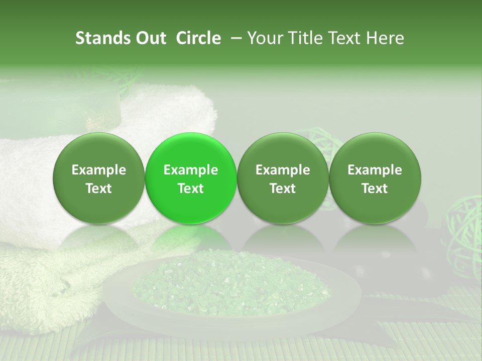 Towel Skincare Aroma PowerPoint Template