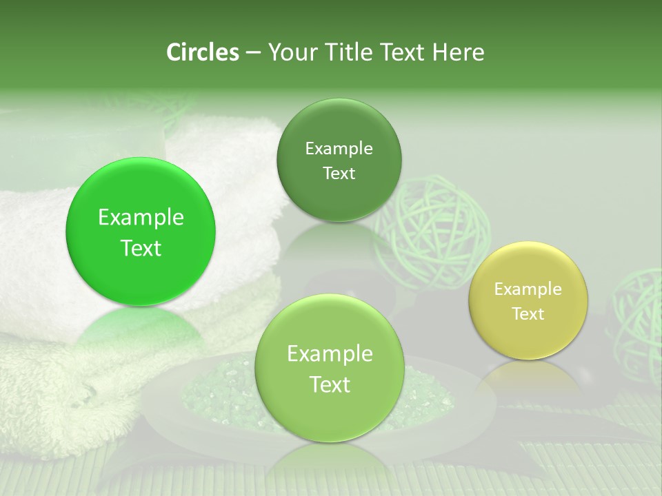 Towel Skincare Aroma PowerPoint Template