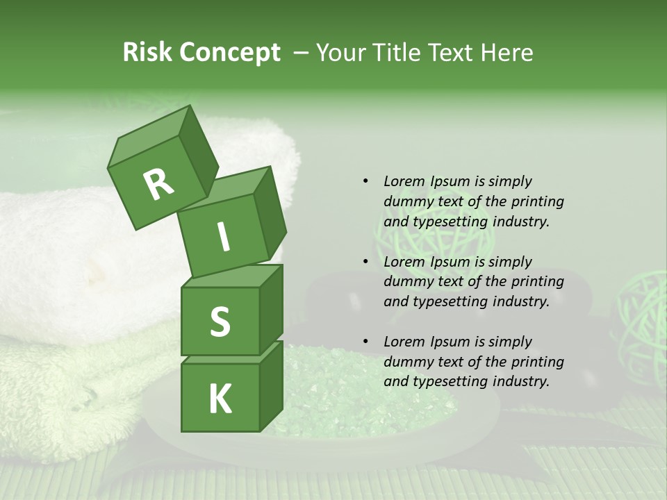 Towel Skincare Aroma PowerPoint Template