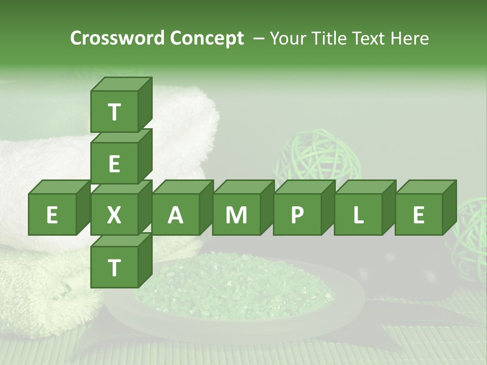 Towel Skincare Aroma PowerPoint Template