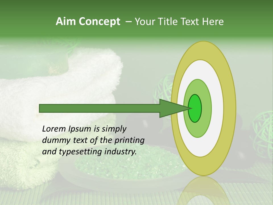 Towel Skincare Aroma PowerPoint Template