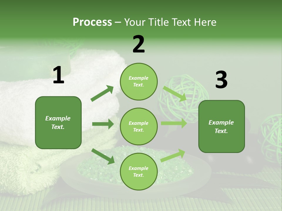 Towel Skincare Aroma PowerPoint Template