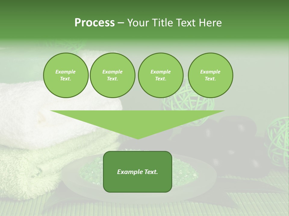 Towel Skincare Aroma PowerPoint Template