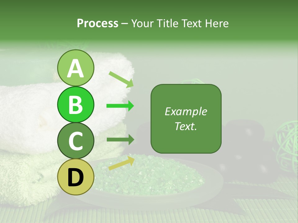 Towel Skincare Aroma PowerPoint Template