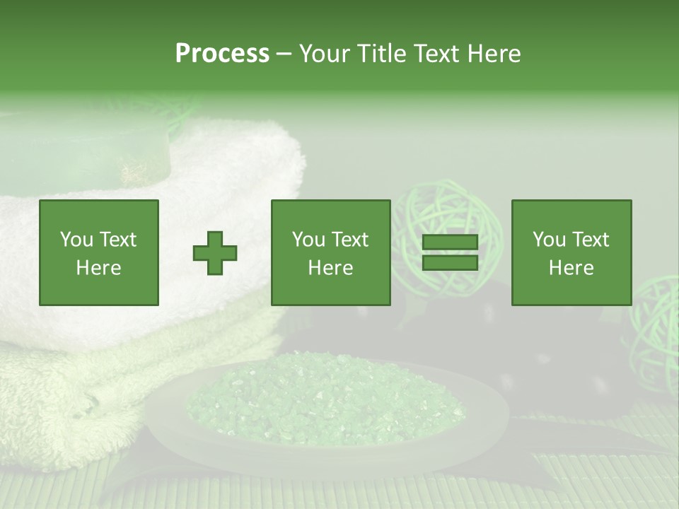 Towel Skincare Aroma PowerPoint Template