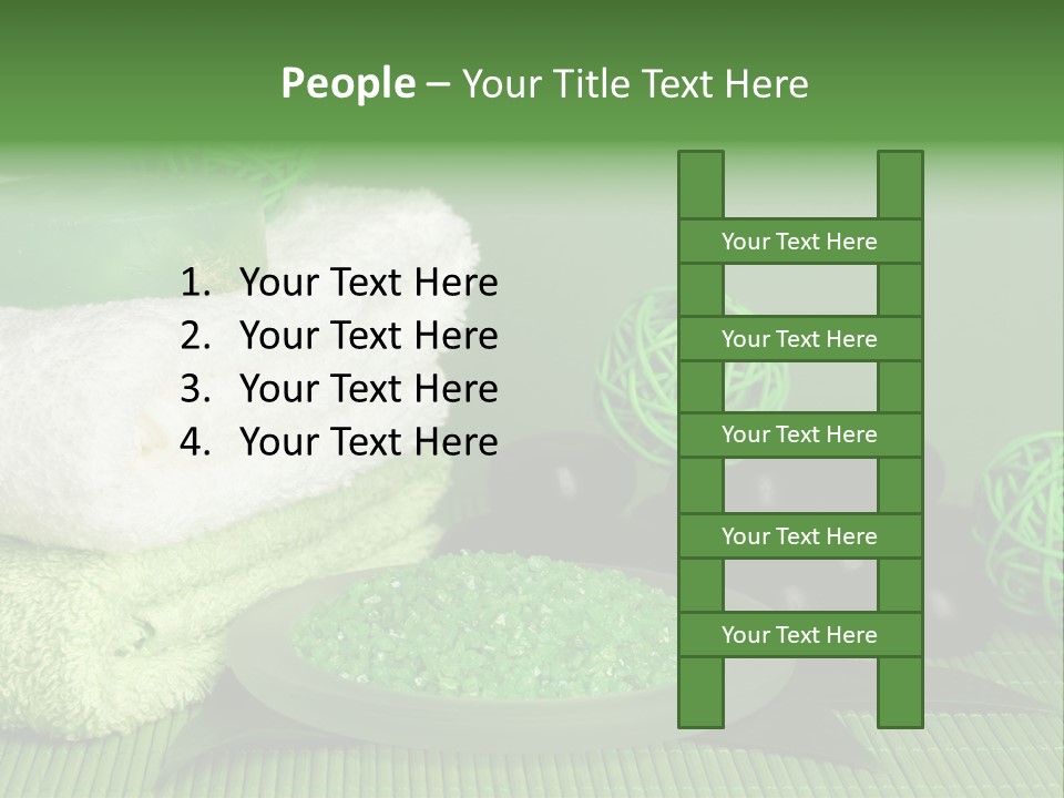 Towel Skincare Aroma PowerPoint Template