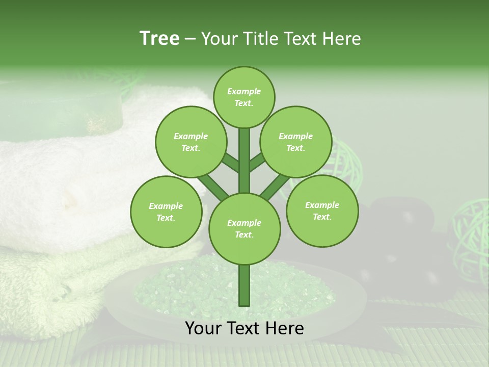 Towel Skincare Aroma PowerPoint Template