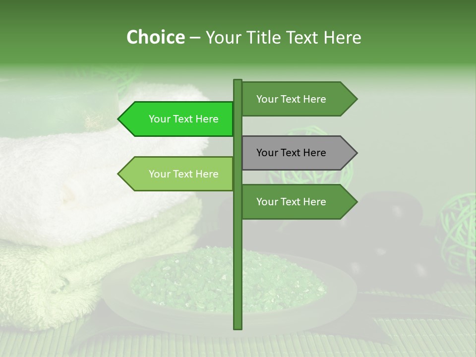 Towel Skincare Aroma PowerPoint Template