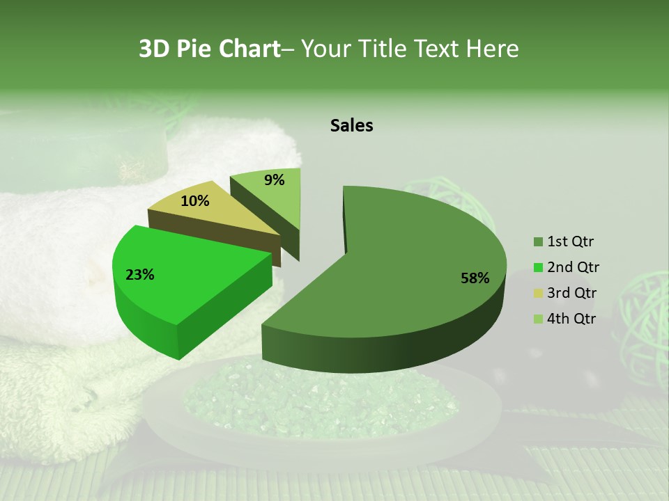 Towel Skincare Aroma PowerPoint Template