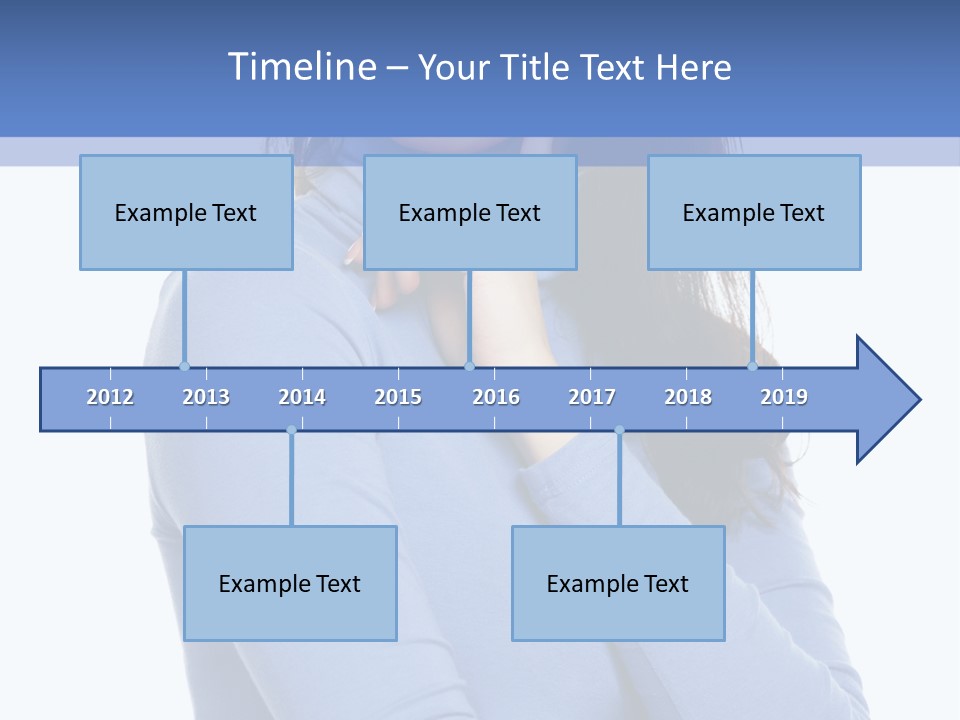 Thinking Woman Teen PowerPoint Template