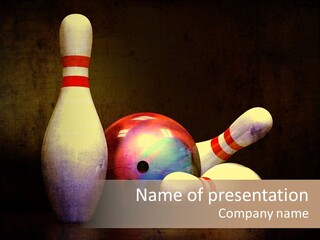 Strike Ten Competition PowerPoint Template