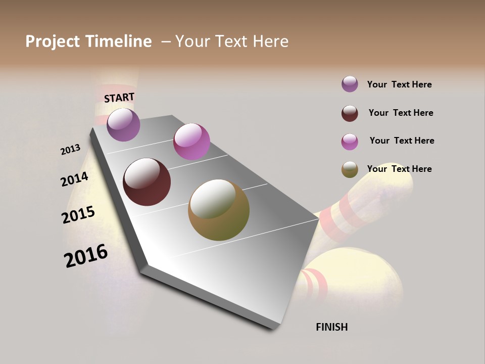 Strike Ten Competition PowerPoint Template