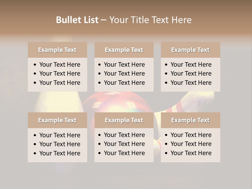 Strike Ten Competition PowerPoint Template