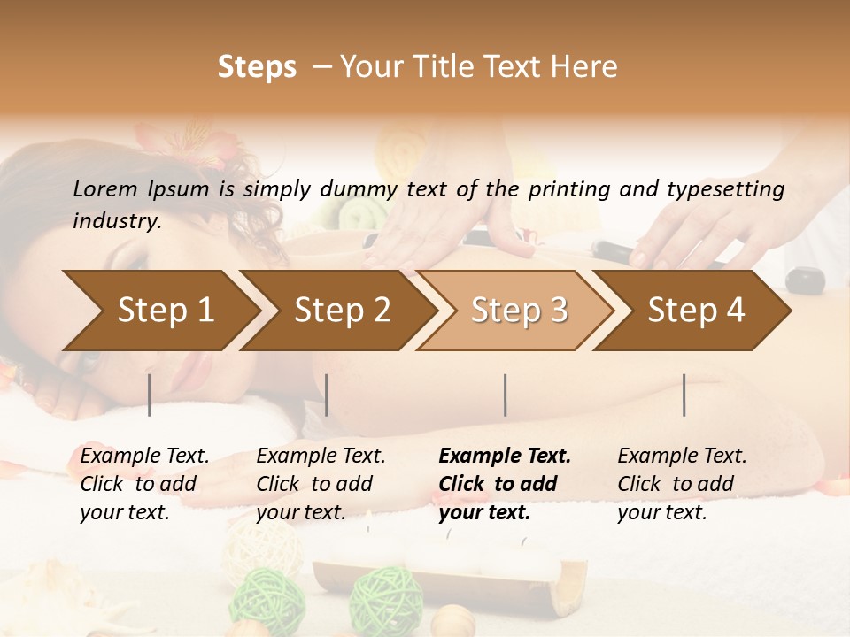 Massage Relax Beautiful PowerPoint Template