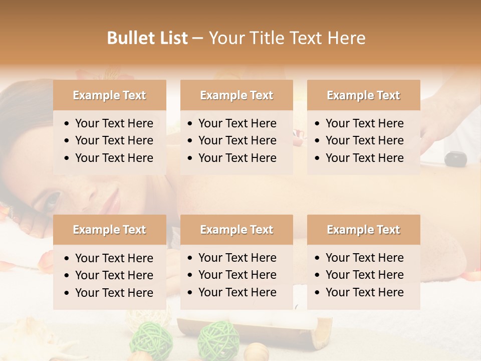 Massage Relax Beautiful PowerPoint Template