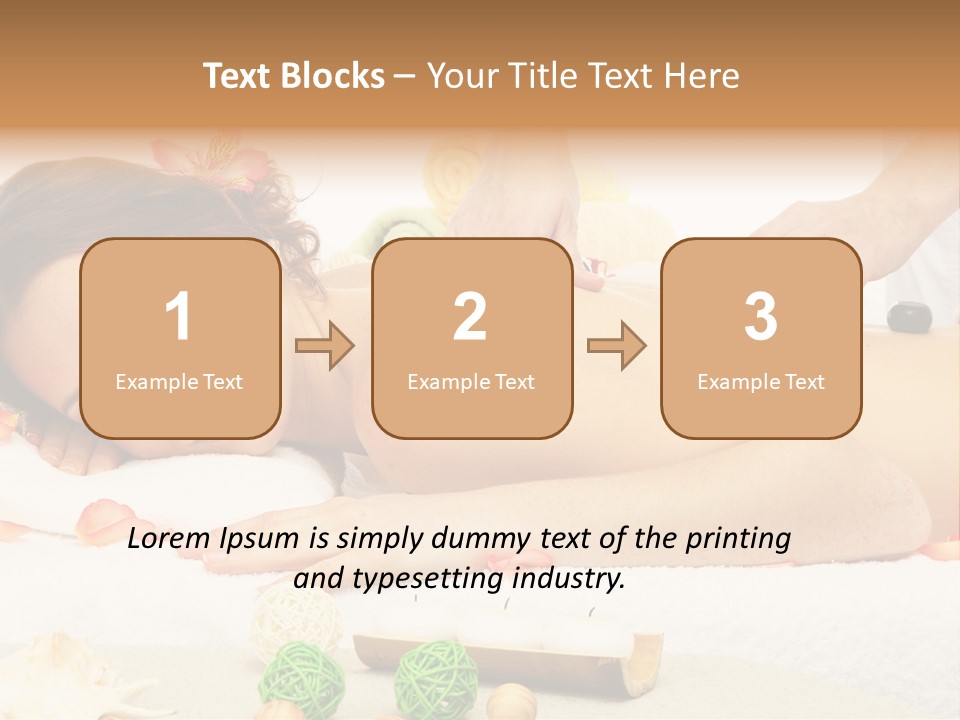 Massage Relax Beautiful PowerPoint Template