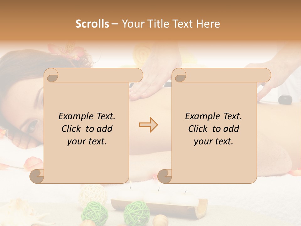 Massage Relax Beautiful PowerPoint Template