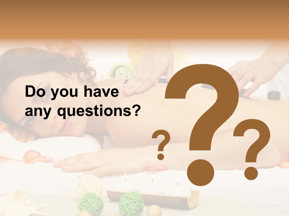 Massage Relax Beautiful PowerPoint Template