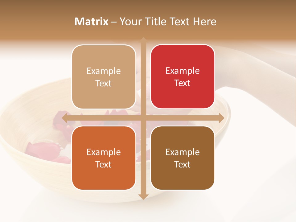 Girl Treat Relax PowerPoint Template