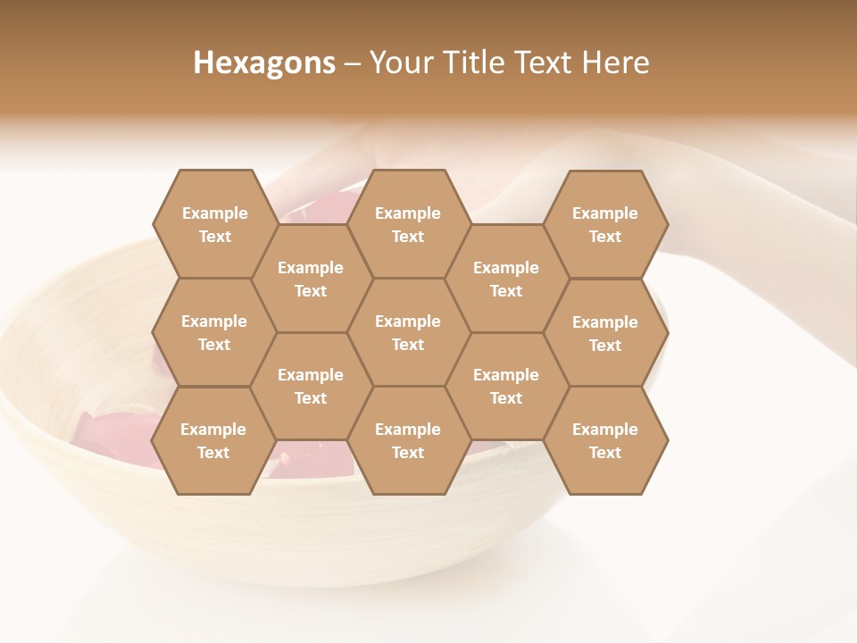 Girl Treat Relax PowerPoint Template