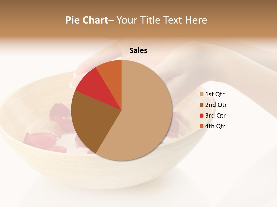 Girl Treat Relax PowerPoint Template