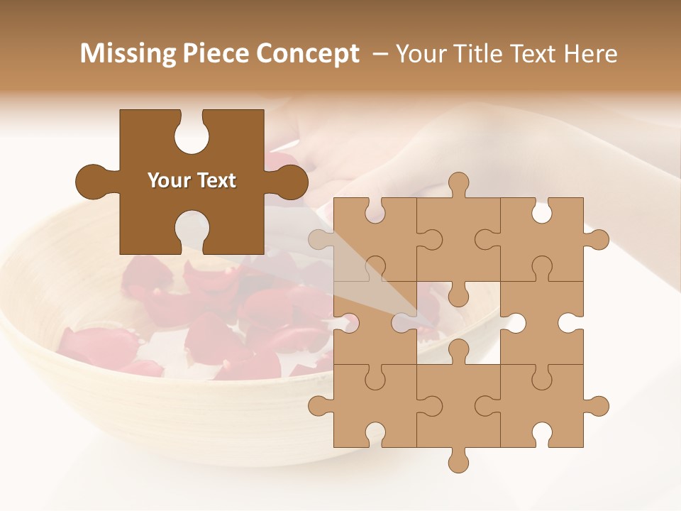 Girl Treat Relax PowerPoint Template