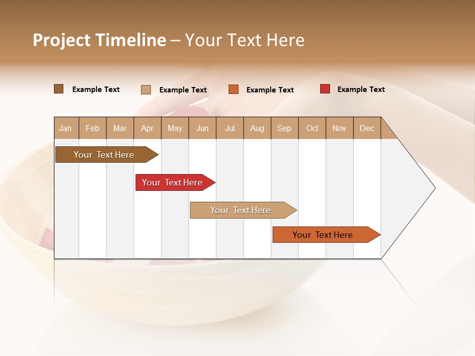 Girl Treat Relax PowerPoint Template