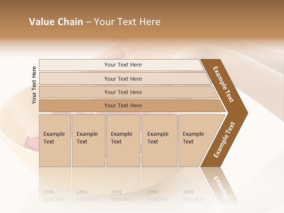 Girl Treat Relax PowerPoint Template