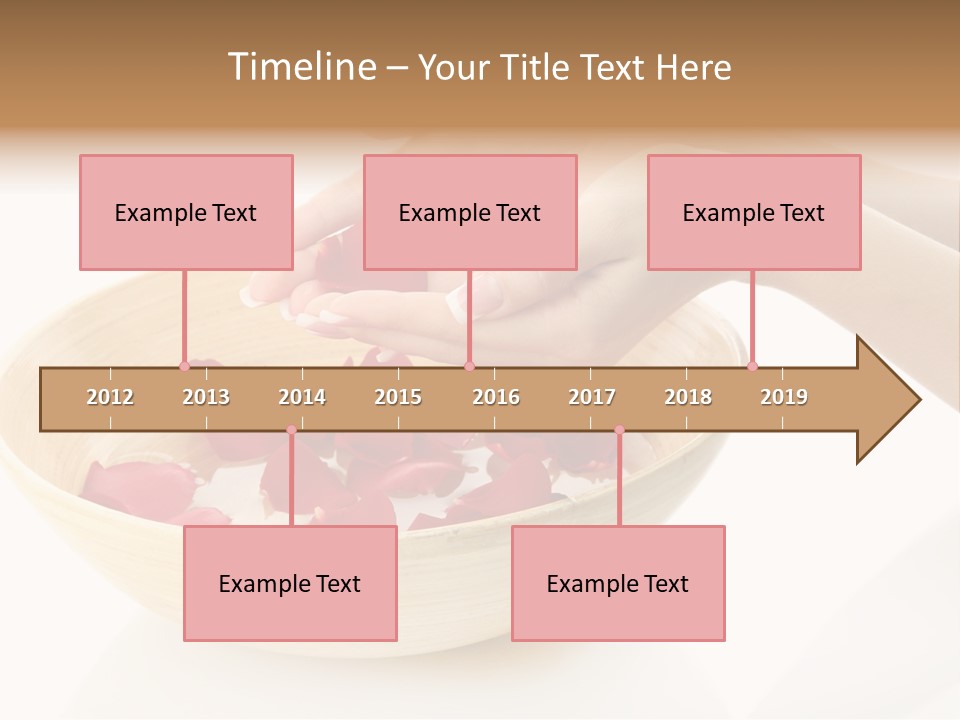 Girl Treat Relax PowerPoint Template