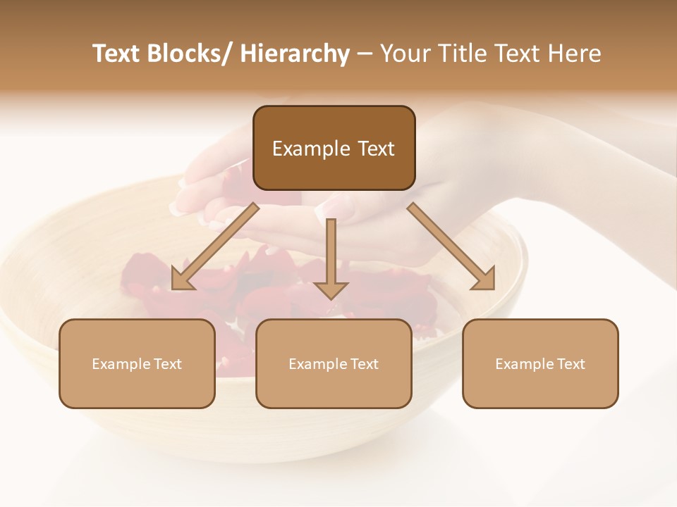 Girl Treat Relax PowerPoint Template