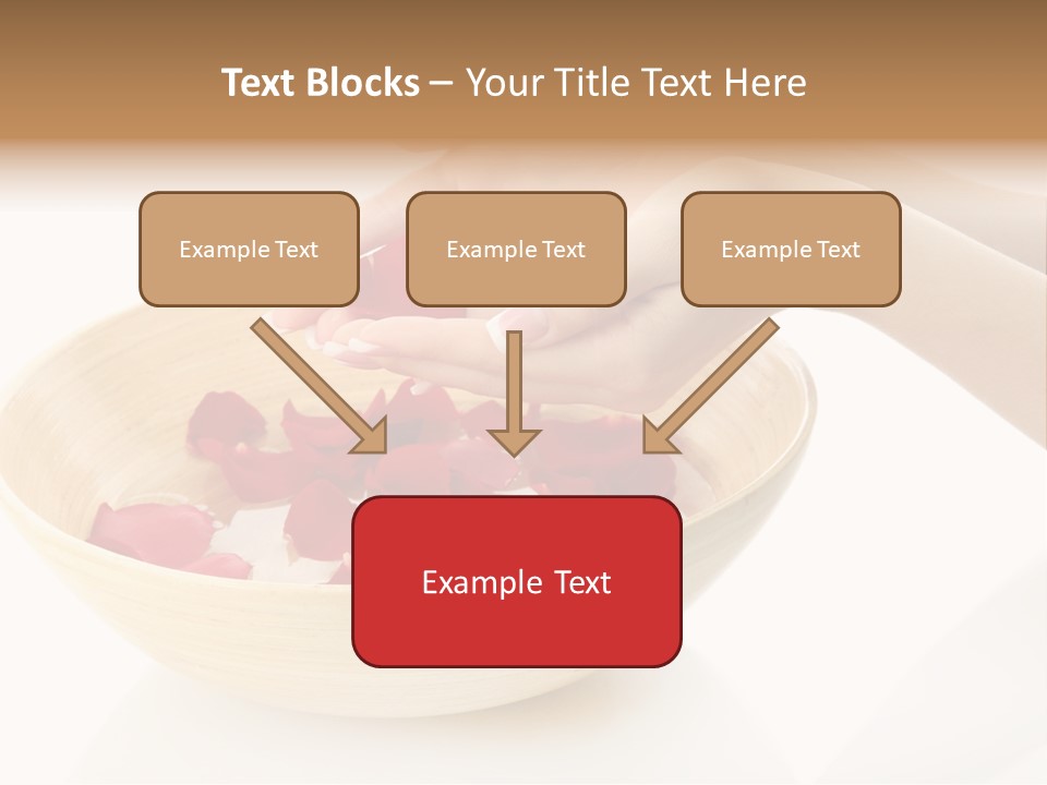 Girl Treat Relax PowerPoint Template