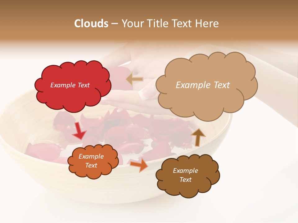 Girl Treat Relax PowerPoint Template