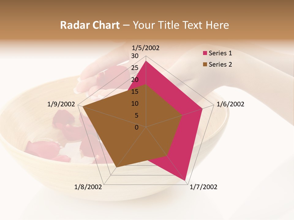 Girl Treat Relax PowerPoint Template