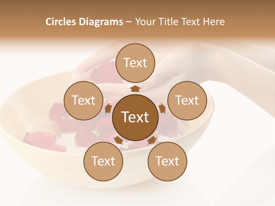 Girl Treat Relax PowerPoint Template