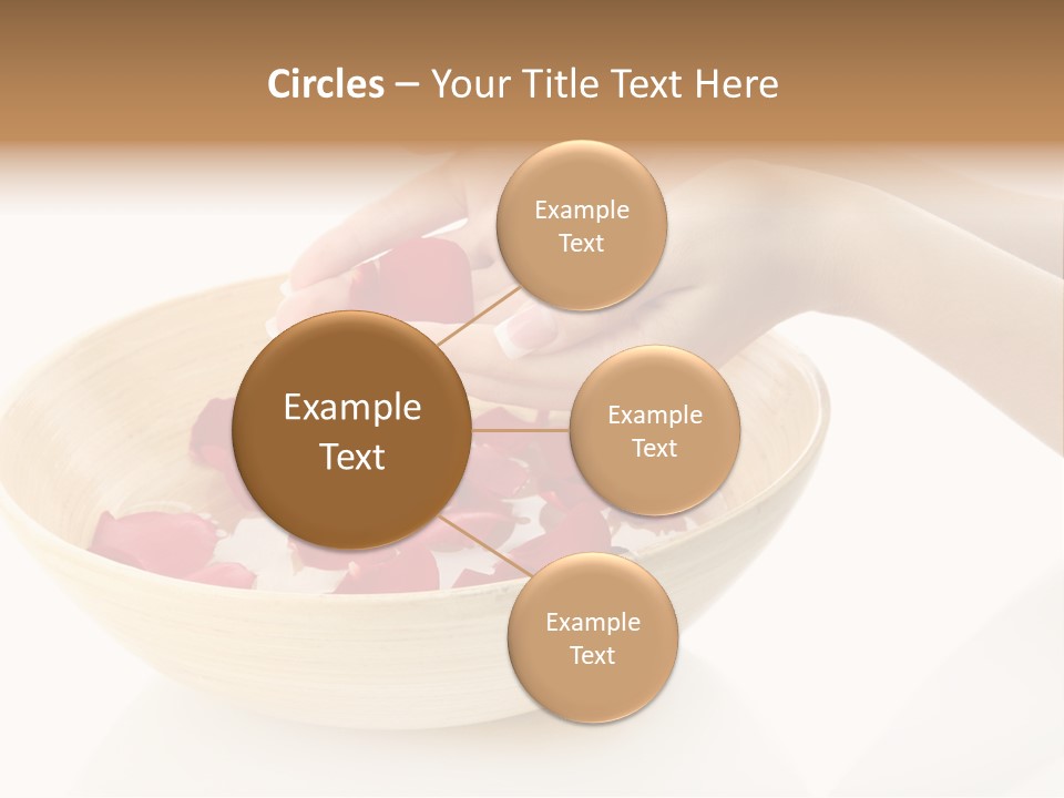 Girl Treat Relax PowerPoint Template