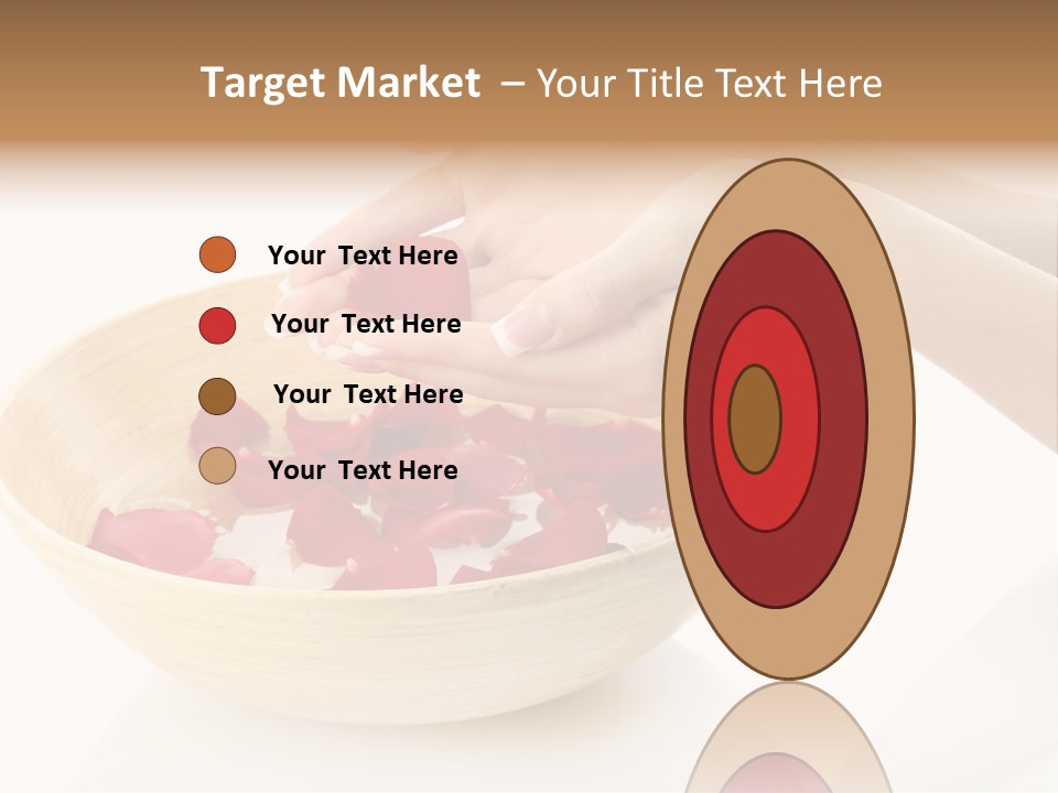 Girl Treat Relax PowerPoint Template