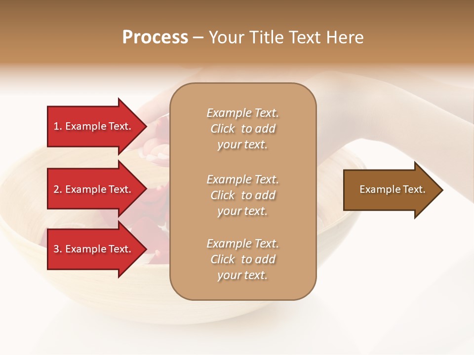 Girl Treat Relax PowerPoint Template