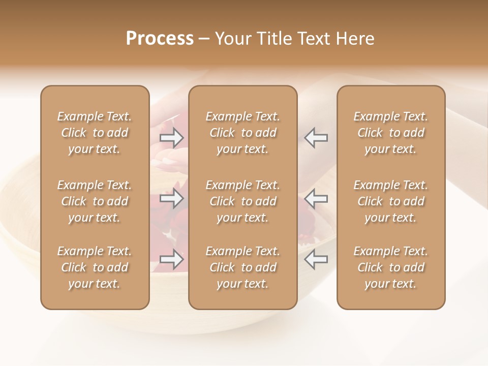 Girl Treat Relax PowerPoint Template