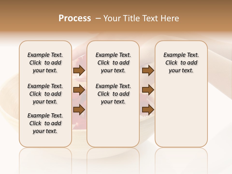 Girl Treat Relax PowerPoint Template