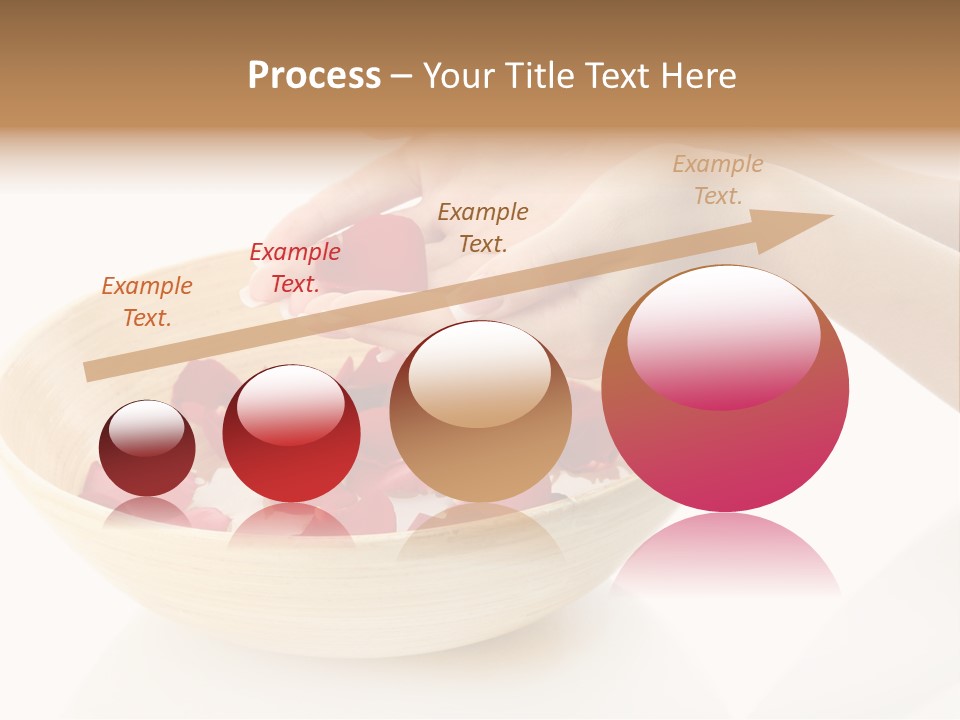 Girl Treat Relax PowerPoint Template