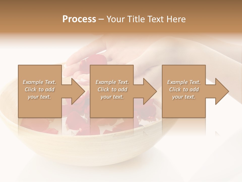 Girl Treat Relax PowerPoint Template