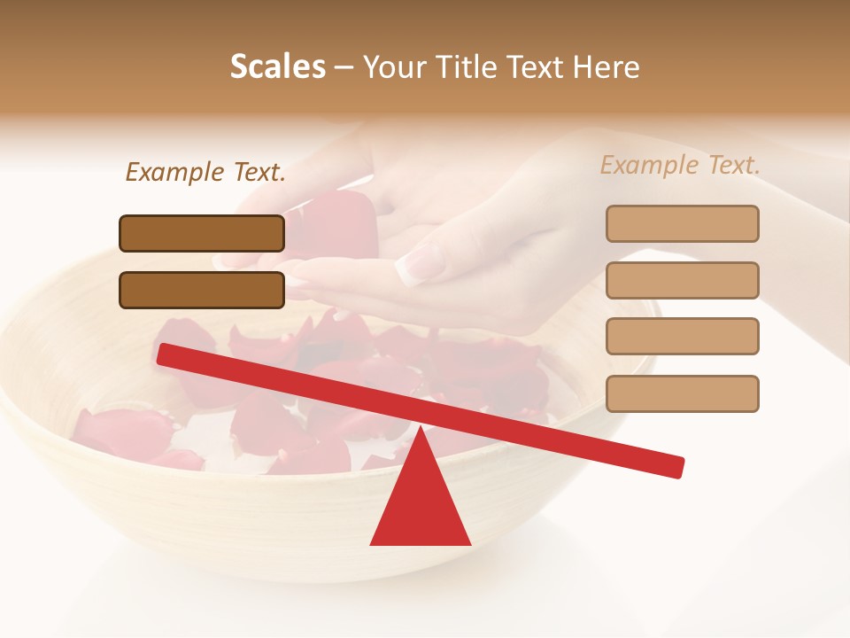 Girl Treat Relax PowerPoint Template