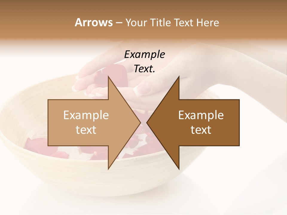 Girl Treat Relax PowerPoint Template