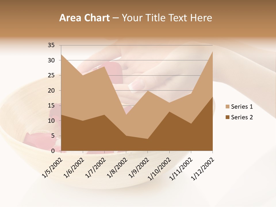 Girl Treat Relax PowerPoint Template