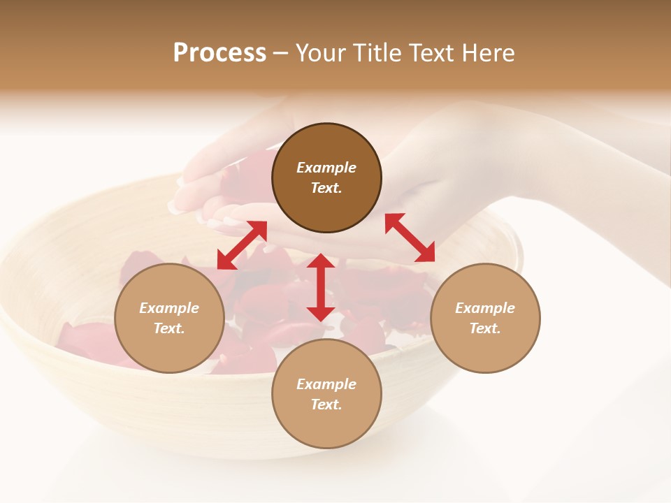 Girl Treat Relax PowerPoint Template