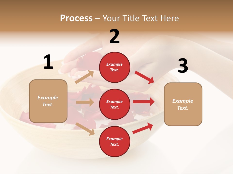 Girl Treat Relax PowerPoint Template