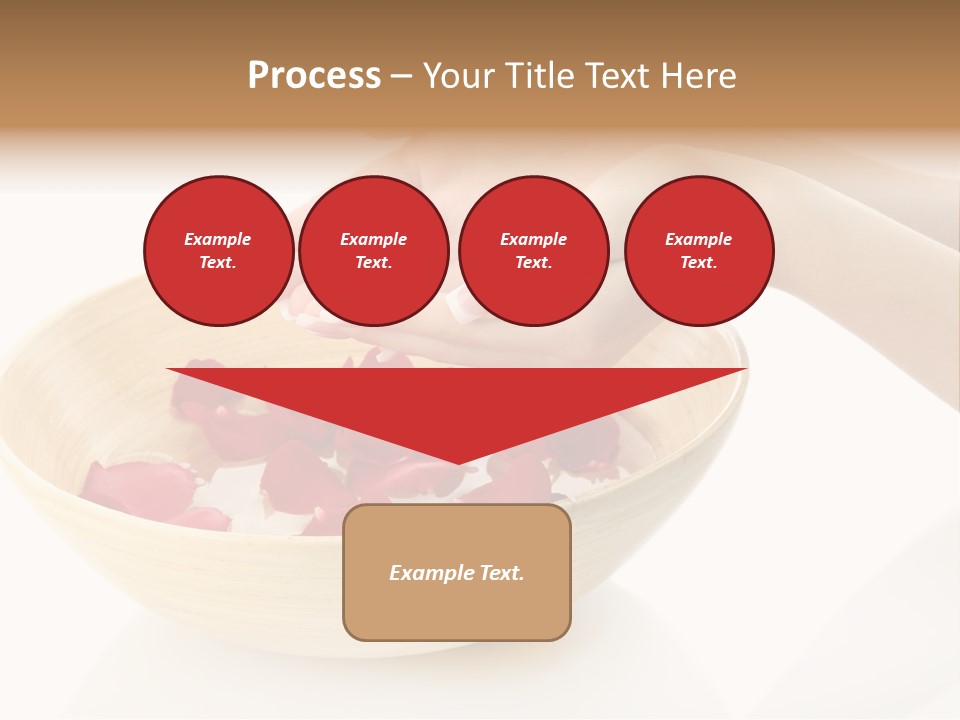 Girl Treat Relax PowerPoint Template