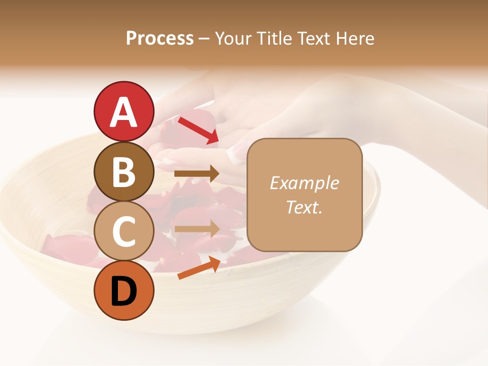 Girl Treat Relax PowerPoint Template