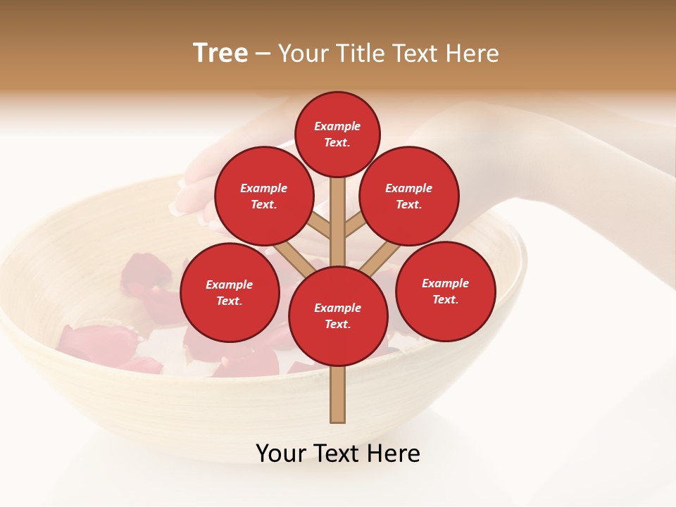 Girl Treat Relax PowerPoint Template