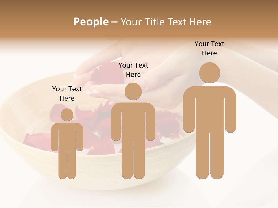 Girl Treat Relax PowerPoint Template